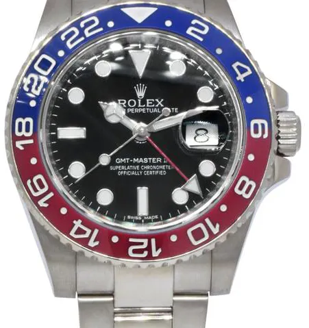 Rolex GMT-Master II 116719BLRO 40mm White gold Black