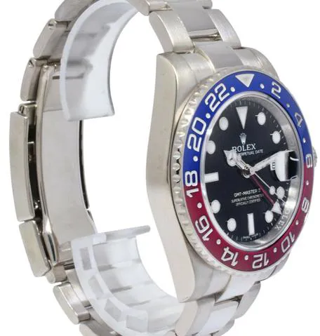 Rolex GMT-Master II 116719BLRO 40mm White gold Black 6