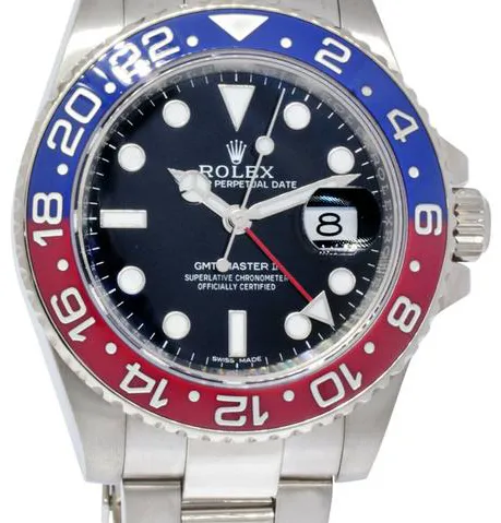 Rolex GMT-Master II 116719BLRO 40mm White gold Black 10