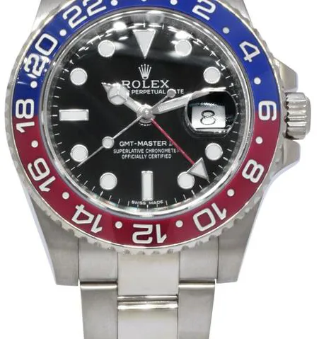 Rolex GMT-Master II 116719BLRO 40mm White gold Black 11