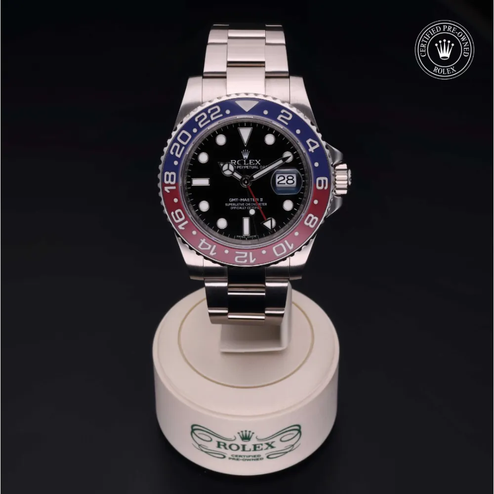 Rolex GMT-Master II 116719BLRO 40mm White gold Black 1