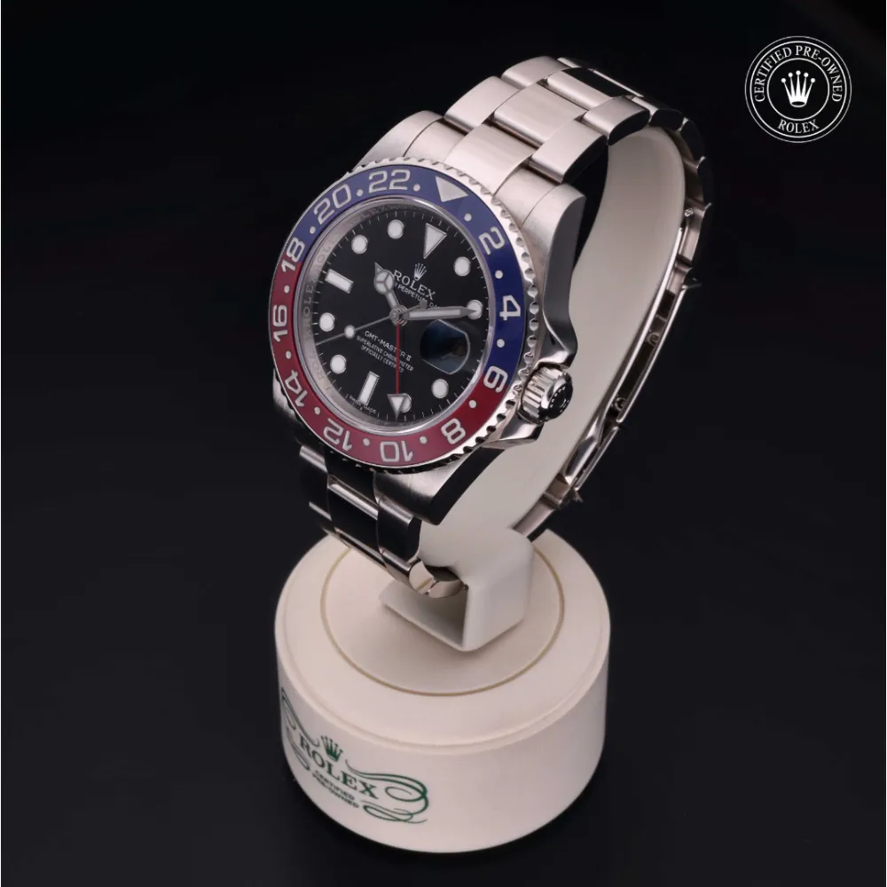 Rolex GMT-Master II 116719BLRO 40mm White gold Black 2