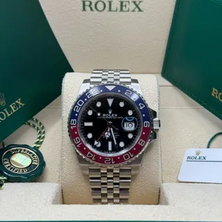 Rolex GMT-Master II 126710 Stainless steel Black