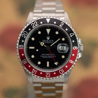 Rolex GMT-Master II 16710 Stainless steel Black