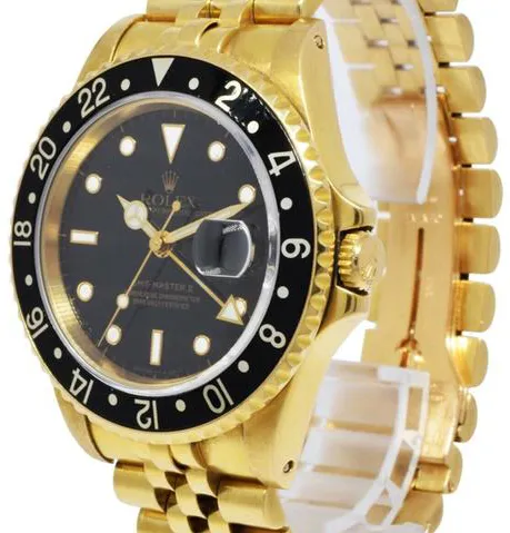 Rolex GMT-Master II 16718 40mm Yellow gold Black 8