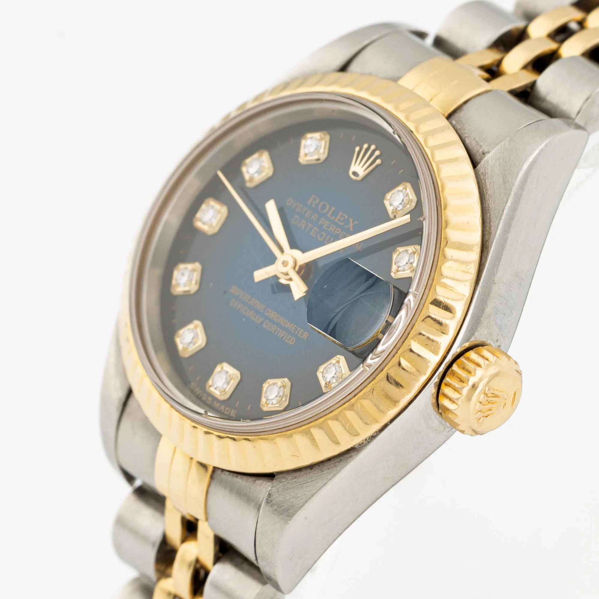 Rolex Lady-Datejust 69173 26mm Stainless steel and yellow gold Blue 1