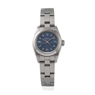 Rolex Oyster Perpetual 67180 Stainless steel Blue