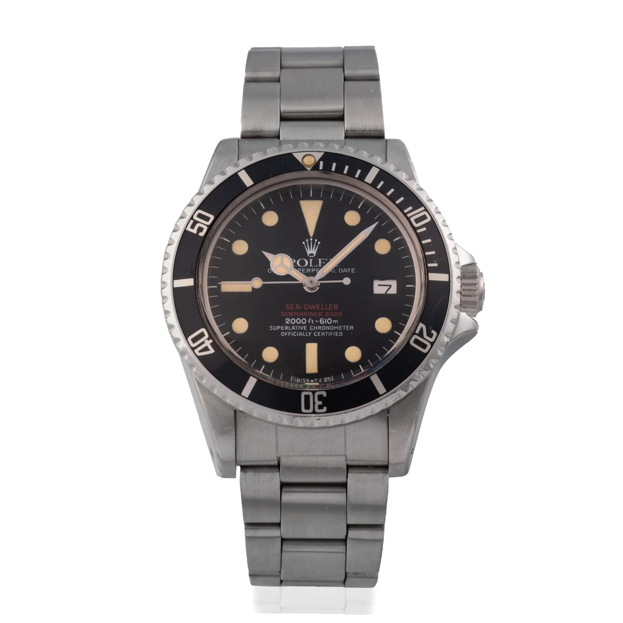 Rolex Sea-Dweller 1665 40mm Stainless steel Black