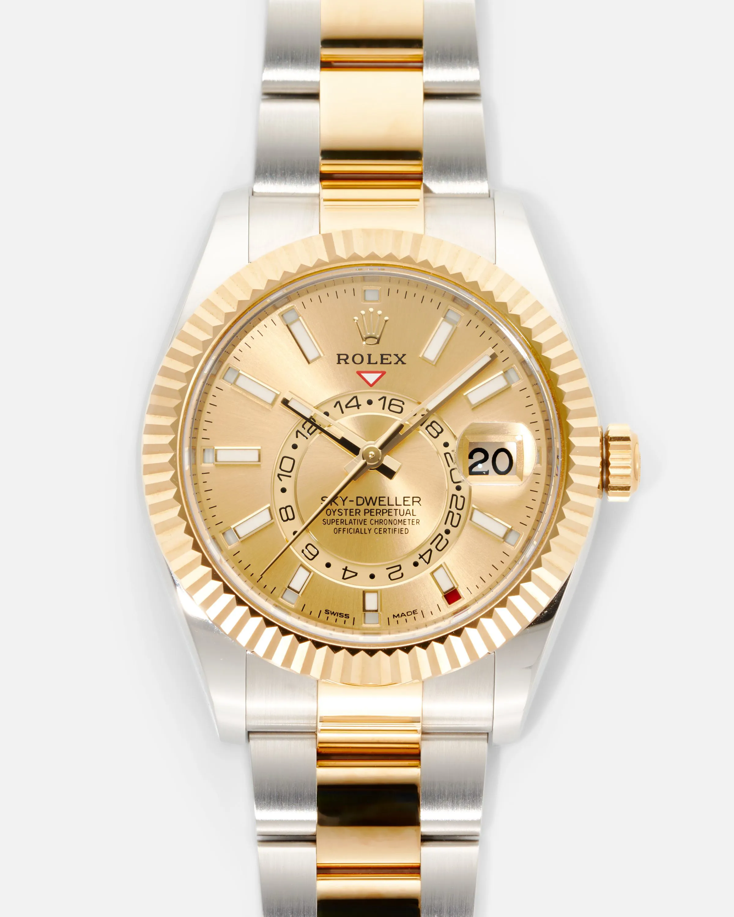 Rolex Sky-Dweller 326933-0001 42mm Yellow gold and stainless steel