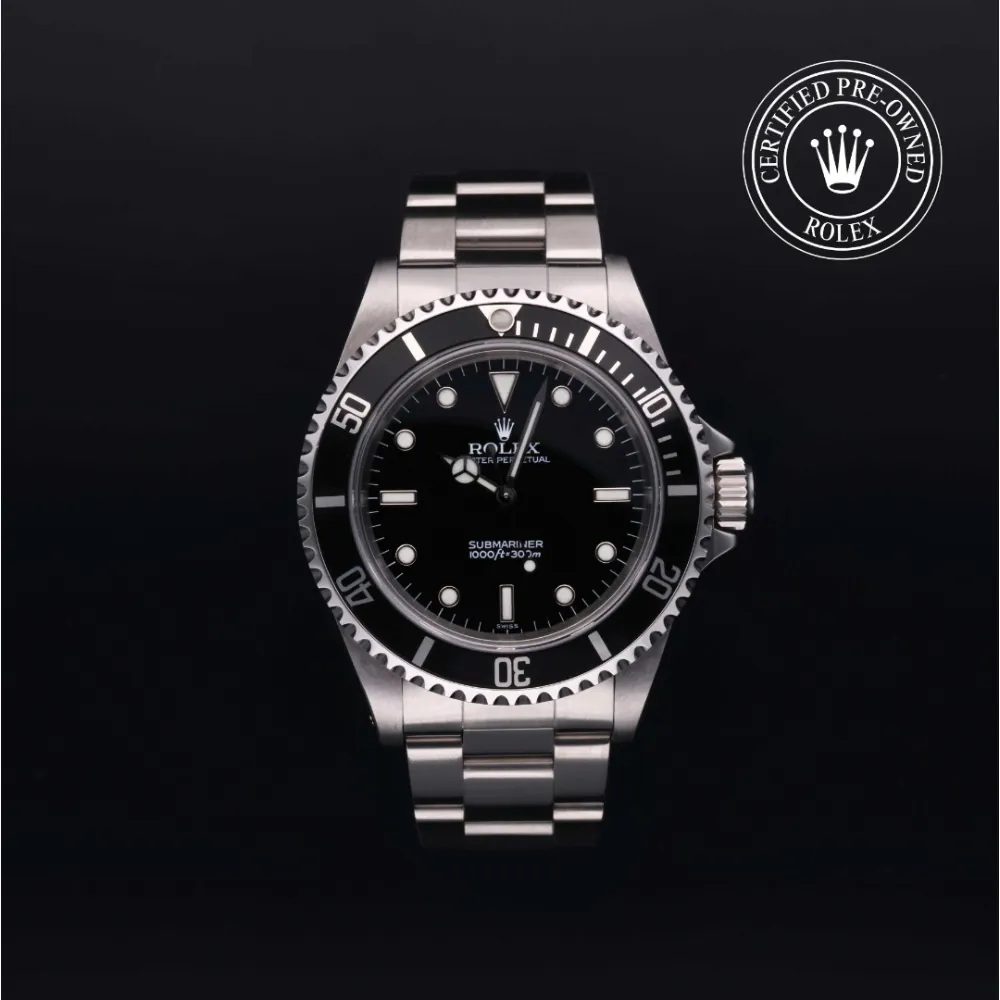 Rolex Submariner 14060 40mm Oystersteel Black