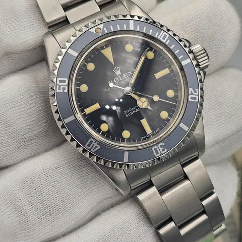 Rolex Submariner 5513 40mm Stainless steel Black 3