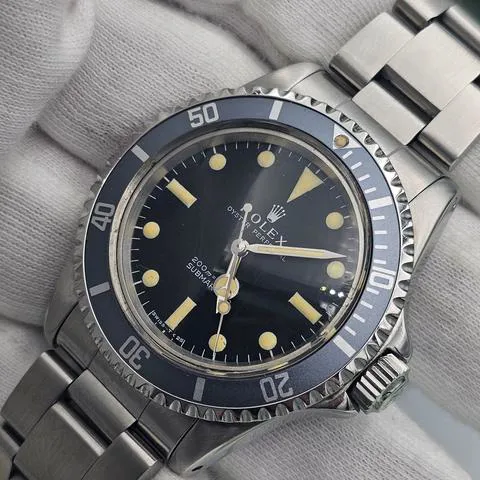 Rolex Submariner 5513 40mm Stainless steel Black 1