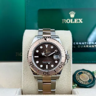 Rolex Yacht-Master 268621-0003 Oystersteel and Everose gold Brown