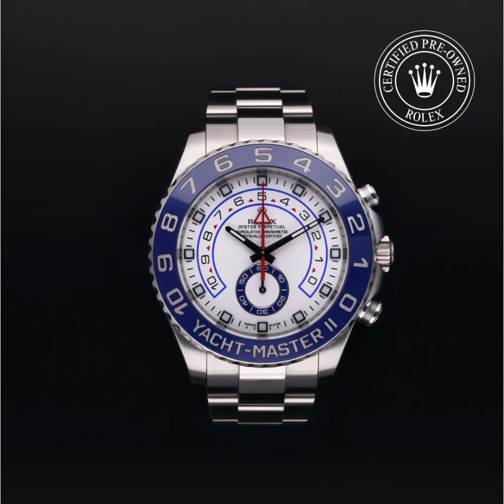 Rolex Yacht-Master II 116680 44mm Oystersteel Blue