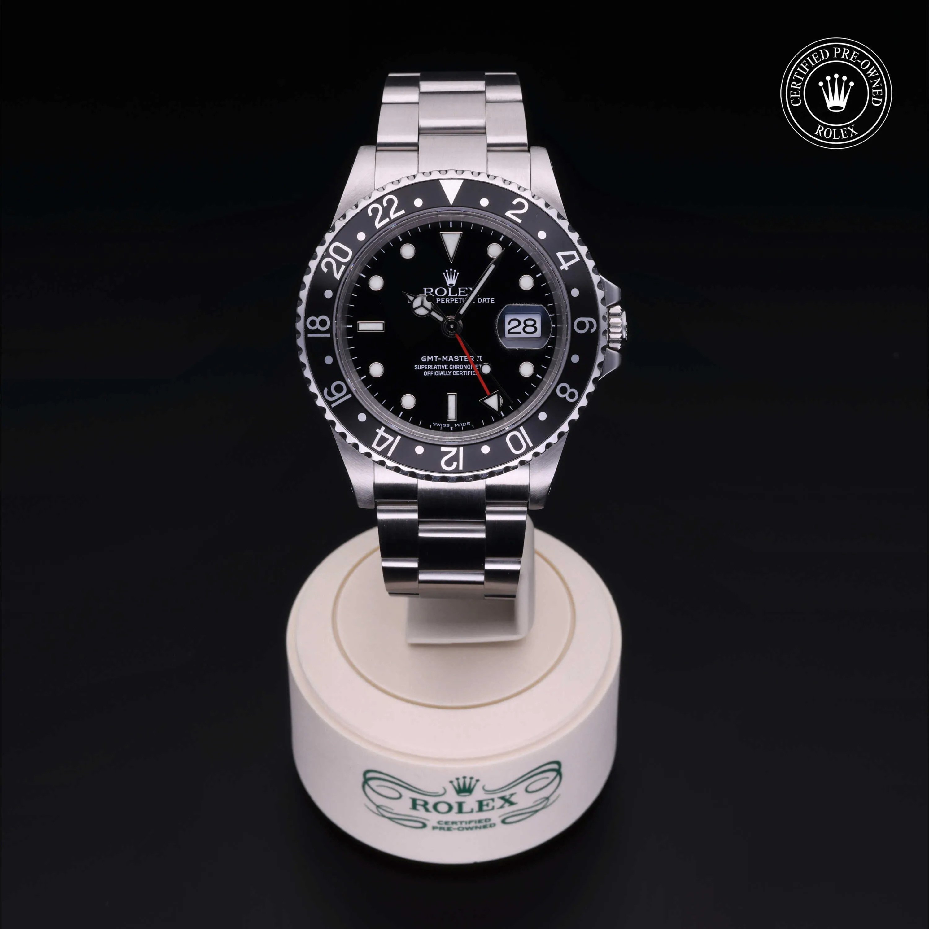 Rolex Oyster Perpetual GMT-Master II 16710LN-0004 40mm Oystersteel Black