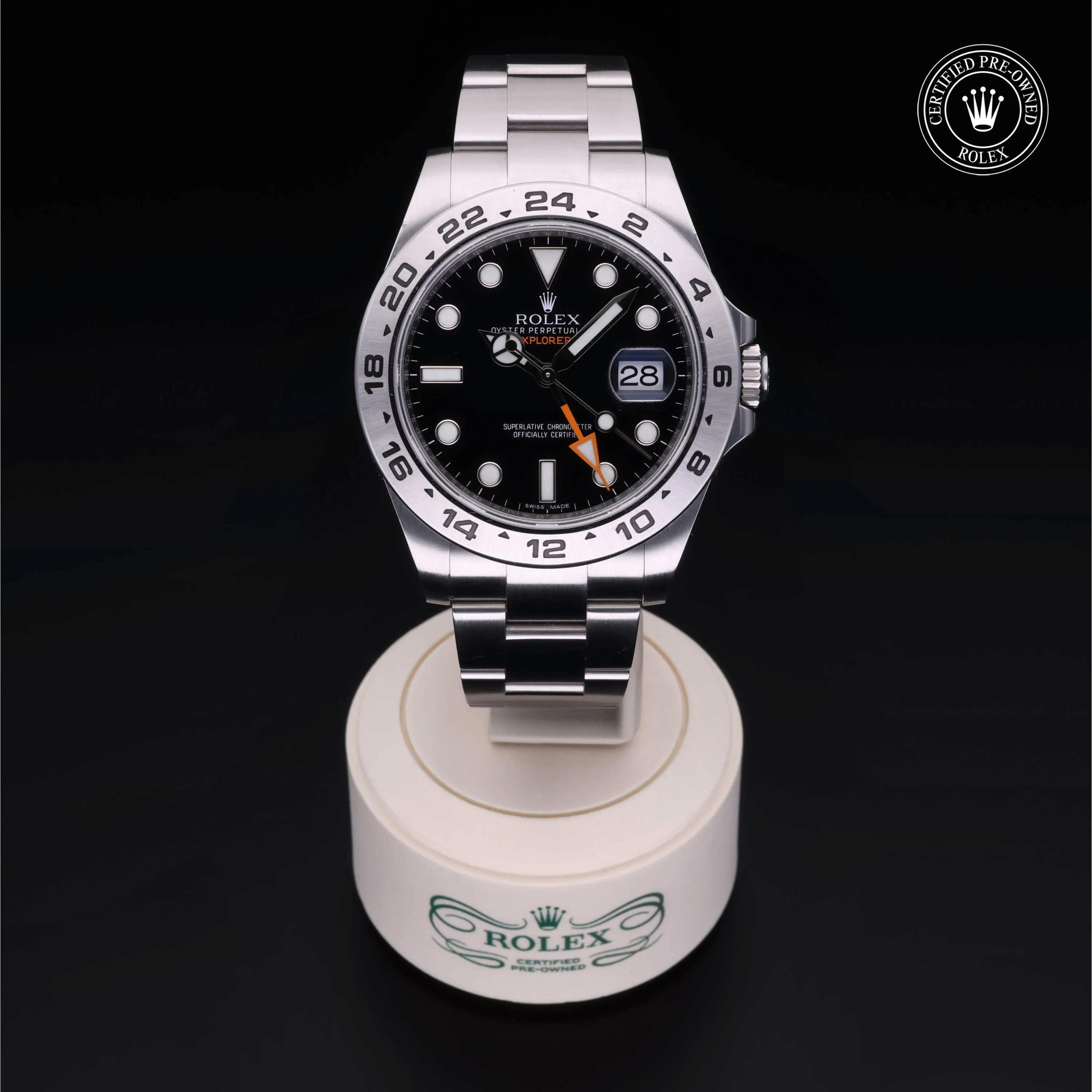 Rolex Explorer II 216570-0002 42mm Stainless steel Black