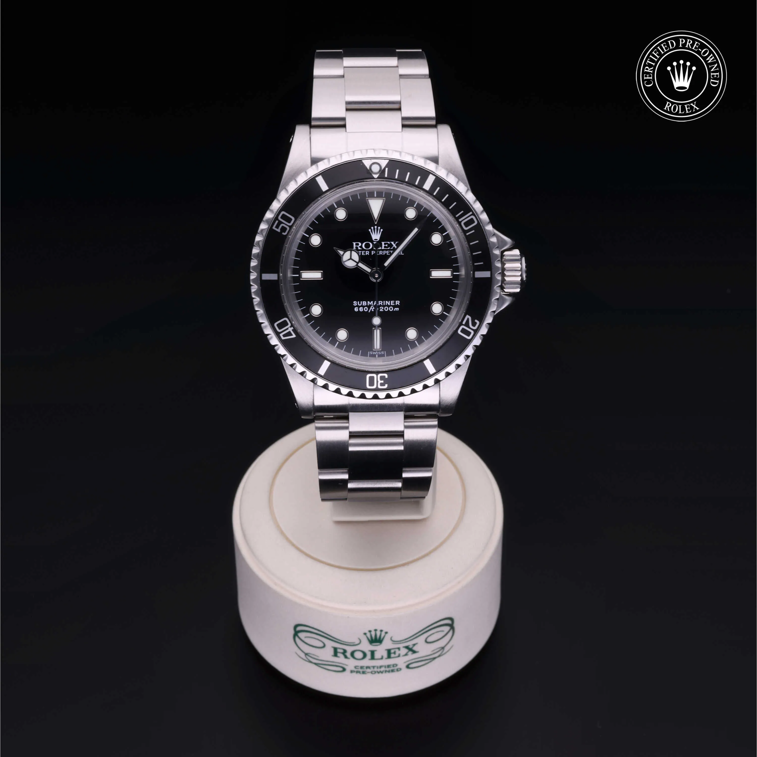 Rolex Oyster Perpetual Submariner Oystersteel Black