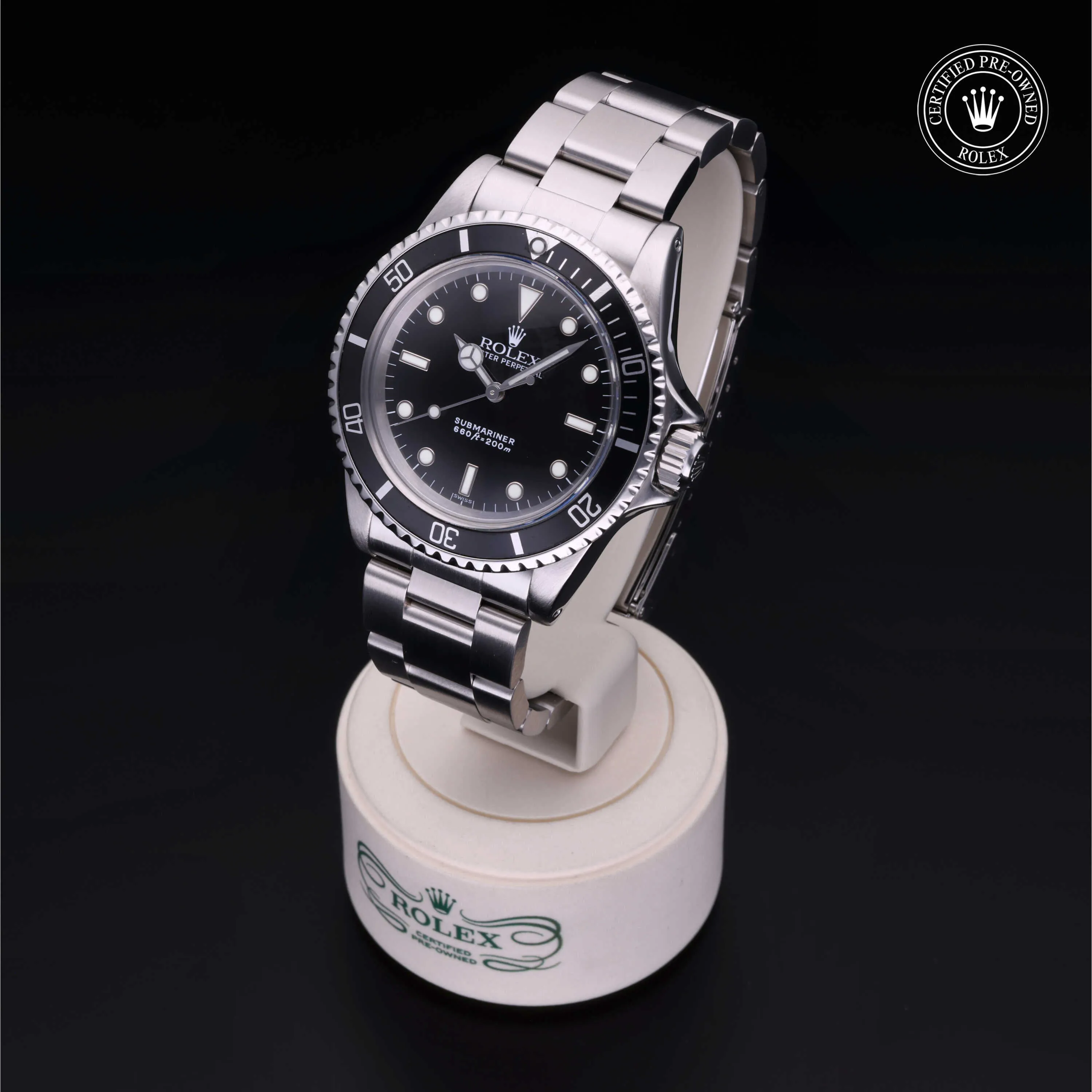 Rolex Oyster Perpetual Submariner Oystersteel Black 1