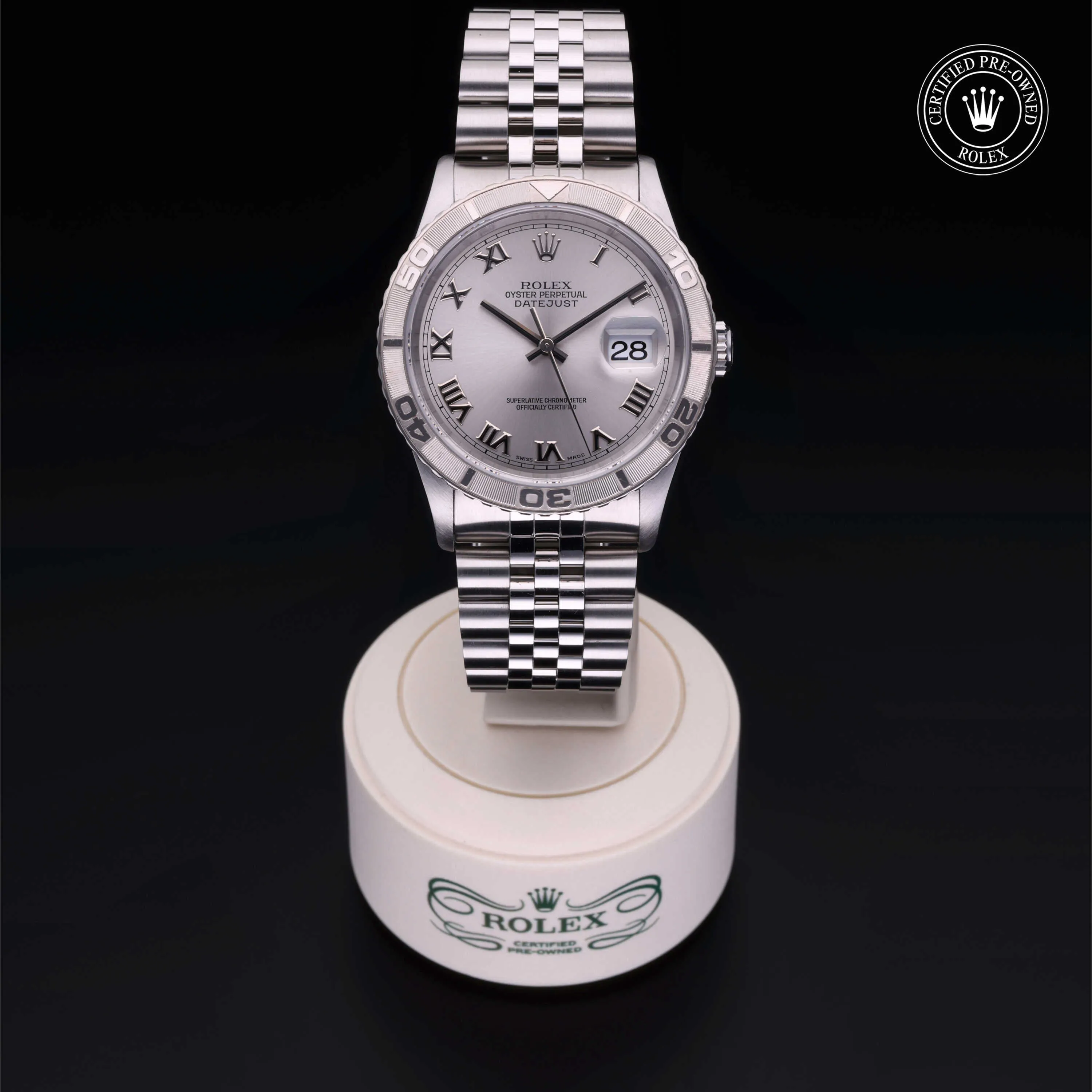 Rolex Oyster Perpetual Datejust Turn-O-Graph 16264-0043 36mm Stainless steel