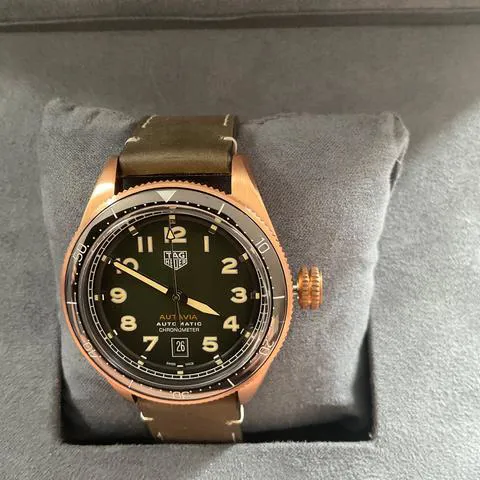 TAG Heuer Autavia WBE5190.FC8268 42mm Bronze Green 2