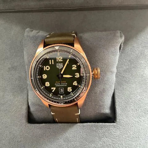 TAG Heuer Autavia WBE5190.FC8268 42mm Bronze Green 3