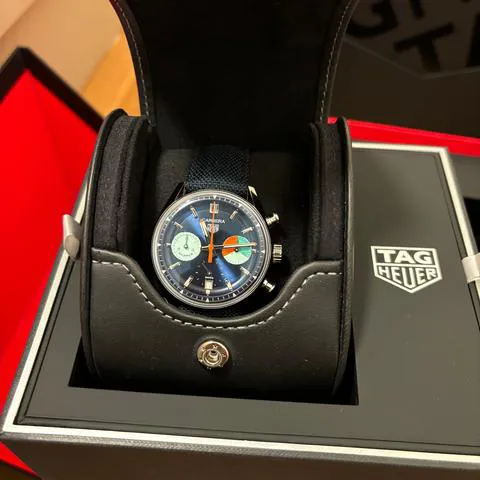 TAG Heuer Carrera CBS2213.FN6002 39mm Stainless steel Blue