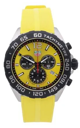 TAG Heuer Formula 1 CAZ101AM.FT8054 43mm Stainless steel Yellow