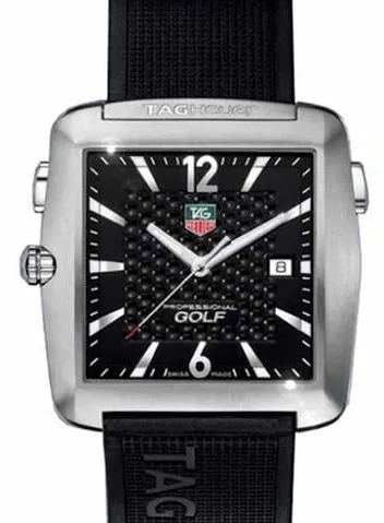 TAG Heuer Professional Golf Watch WAE1111 37mm Titanium Black