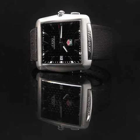 TAG Heuer Professional Golf Watch WAE1111 37mm Titanium Black 6