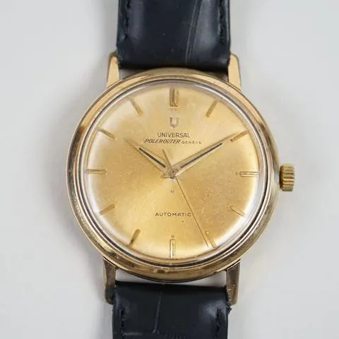 Universal Genève Polerouter 40375 34mm Yellow gold and Stainless steel