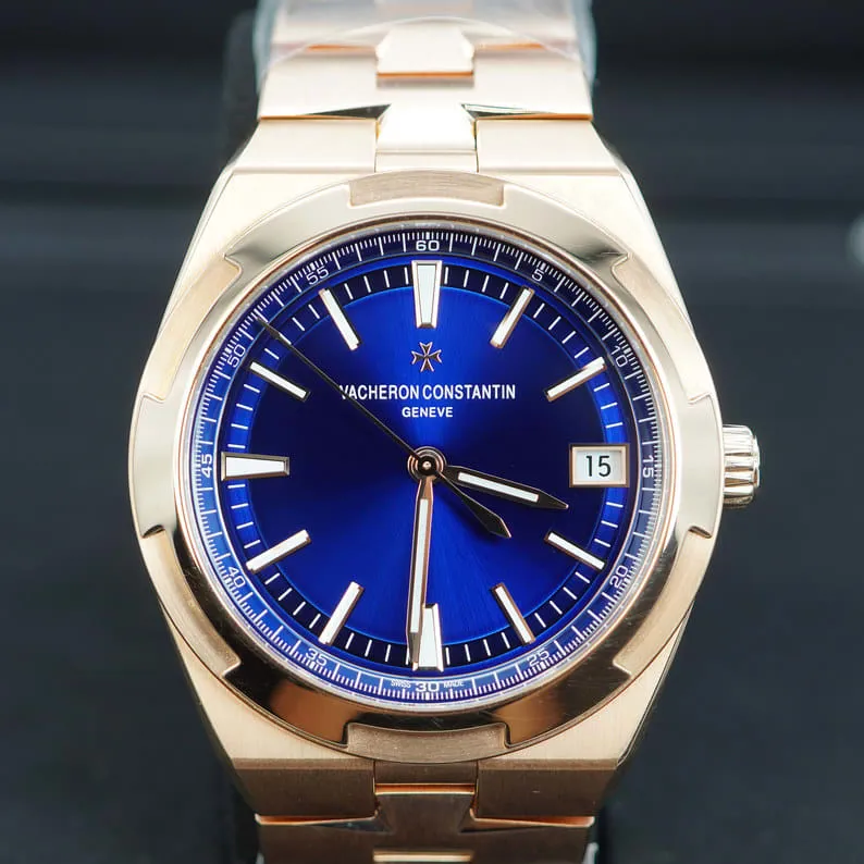 Vacheron Constantin Overseas 4500V/110R-B705 41mm Rose gold Blue