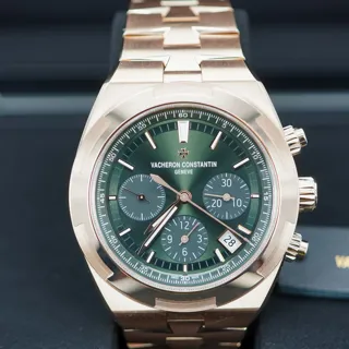 Vacheron Constantin Overseas Chronograph 5520V/210R-B966A Rose gold Green