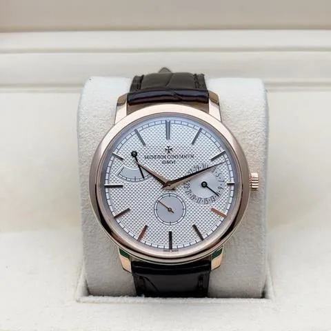 Vacheron Constantin Traditionnelle 83020/000R-9909 40mm Rose gold Silver