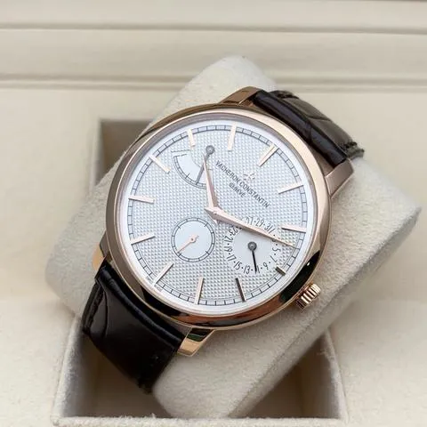 Vacheron Constantin Traditionnelle 83020/000R-9909 40mm Rose gold Silver 2