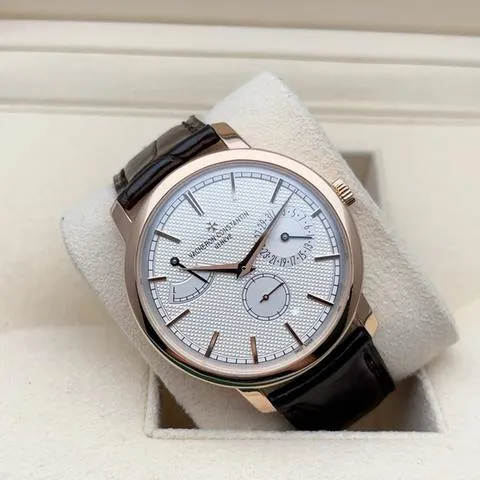 Vacheron Constantin Traditionnelle 83020/000R-9909 40mm Rose gold Silver 3