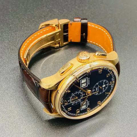 IWC Portugieser IW397204 45mm Rose gold Blue 2