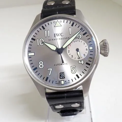 IWC Big Pilot 46mm Stainless steel Silver