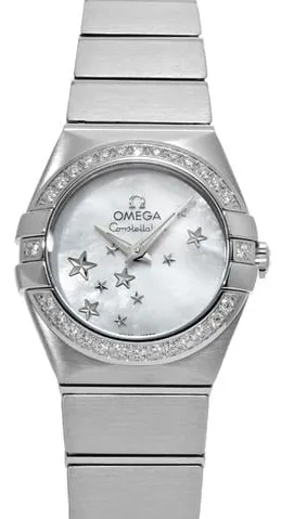 Omega Constellation Quartz 123.15.24.60.05.003 24mm Stainless steel Mother-of-pearl