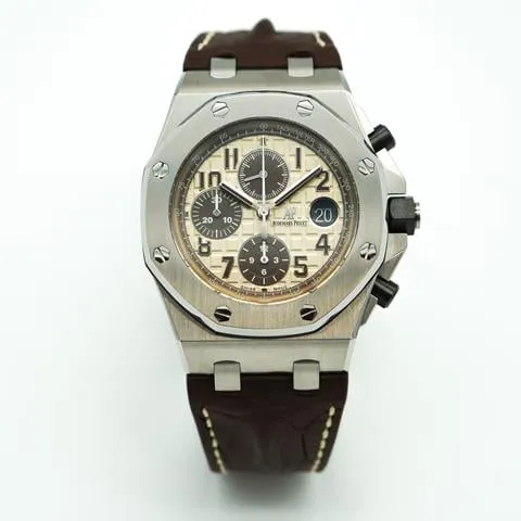 Audemars Piguet Royal Oak Offshore 26470ST.OO.A801CR.01 42mm Stainless steel Beige 4