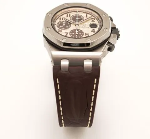 Audemars Piguet Royal Oak Offshore 26470ST.OO.A801CR.01 42mm Stainless steel Beige 6