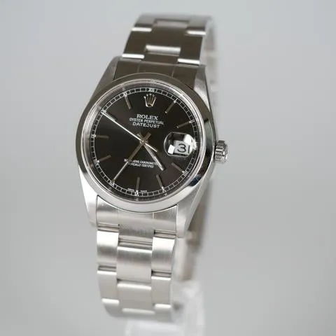 Rolex Datejust 36 16200 36mm Stainless steel Black