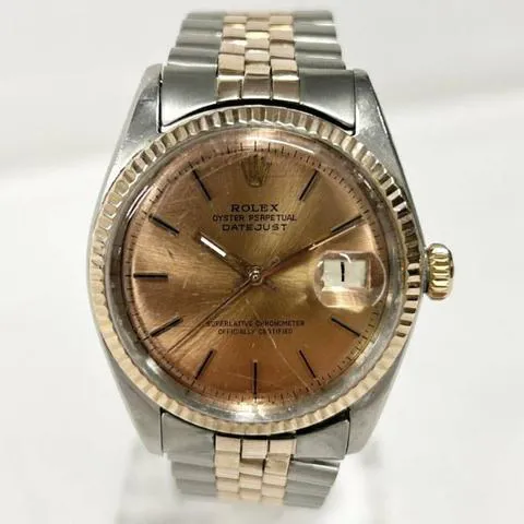 Rolex Datejust 1601 36mm Yellow gold and stainless steel Rose