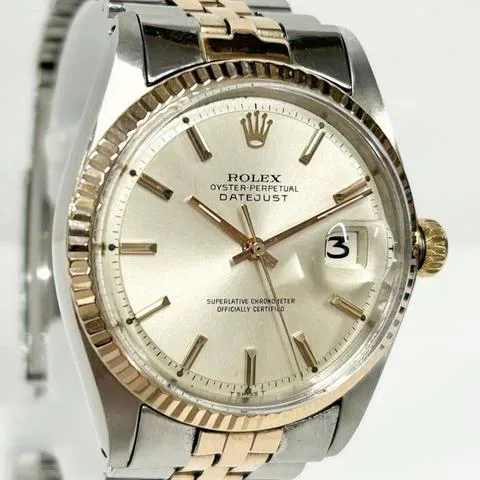 Rolex Datejust 1601 36mm Yellow gold and stainless steel Silver 8