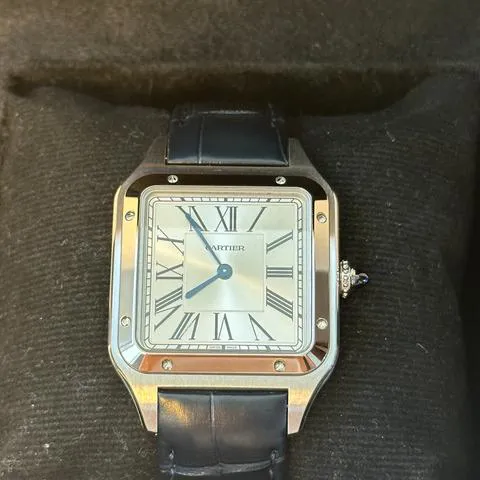 Cartier Santos Dumont WSSA0022 38mm Stainless steel Silver