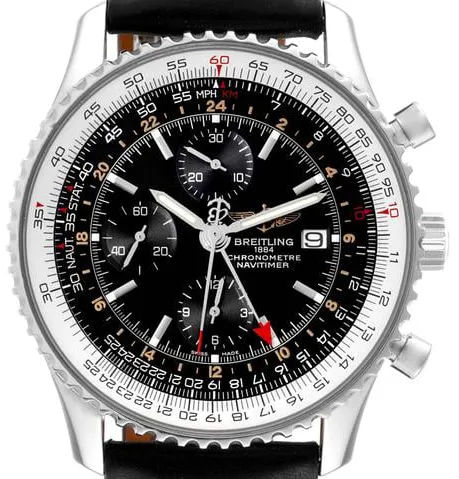 Breitling Navitimer A24322 46mm Stainless steel Black