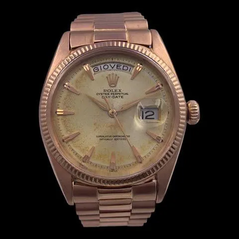 Rolex Day-Date 36 1803 36mm Rose gold Champagne