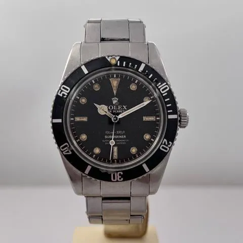 Rolex Submariner 5508 37mm Stainless steel Black