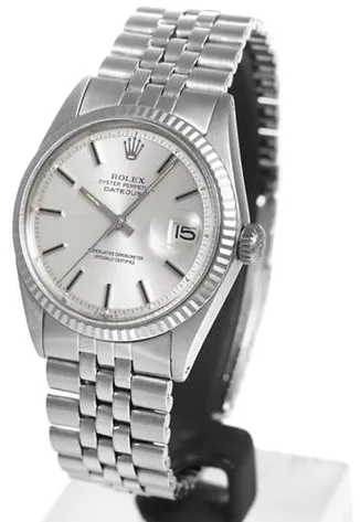 Rolex Datejust 1601 36mm Yellow gold and stainless steel Silver 1