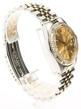 Rolex Datejust 1601 36mm Yellow gold and stainless steel Yellow 2