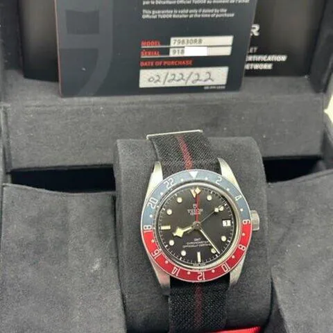 Tudor Black Bay GMT 79830 41mm Stainless steel Black